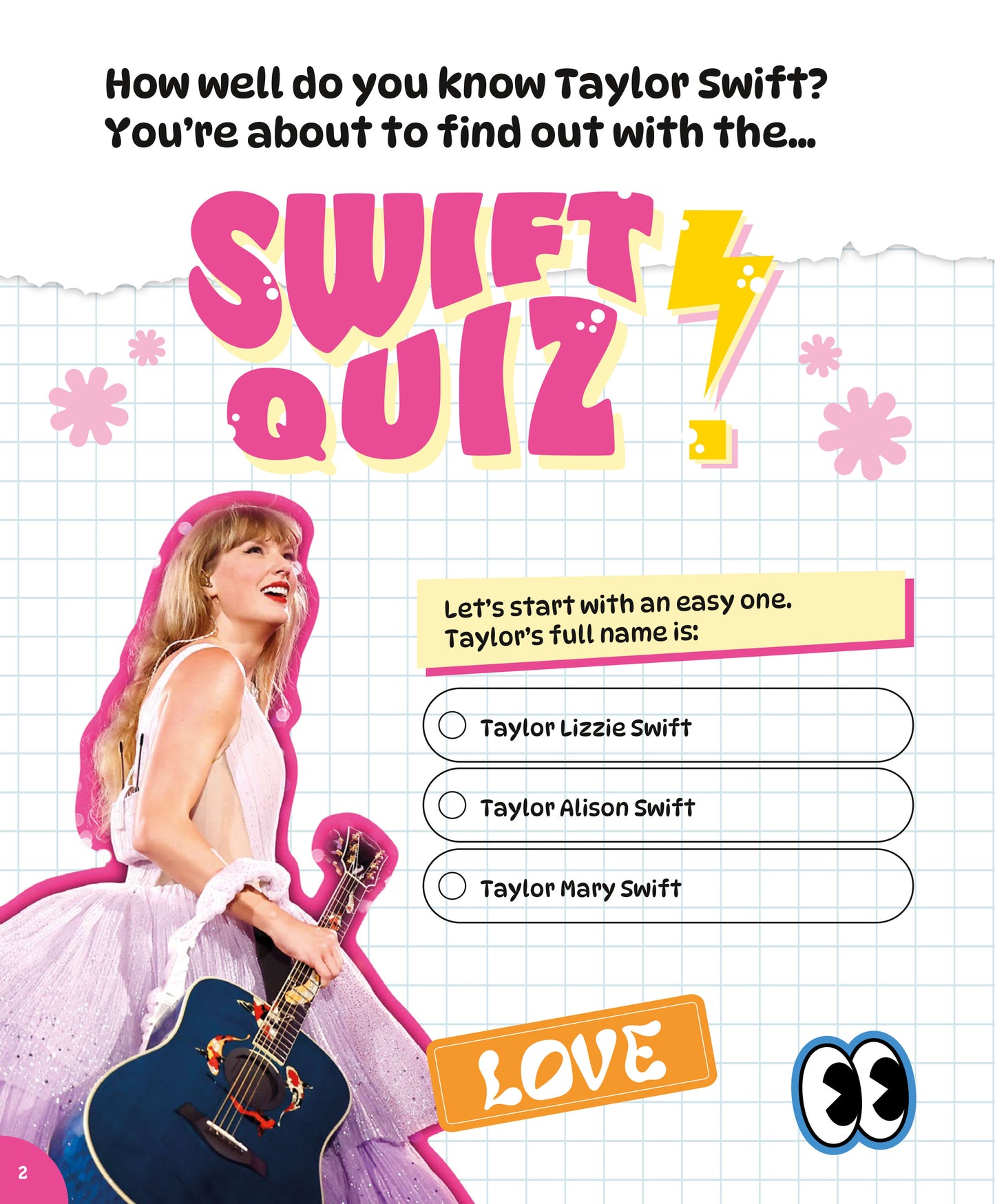 Taylor Swift Colouring and Activity Book