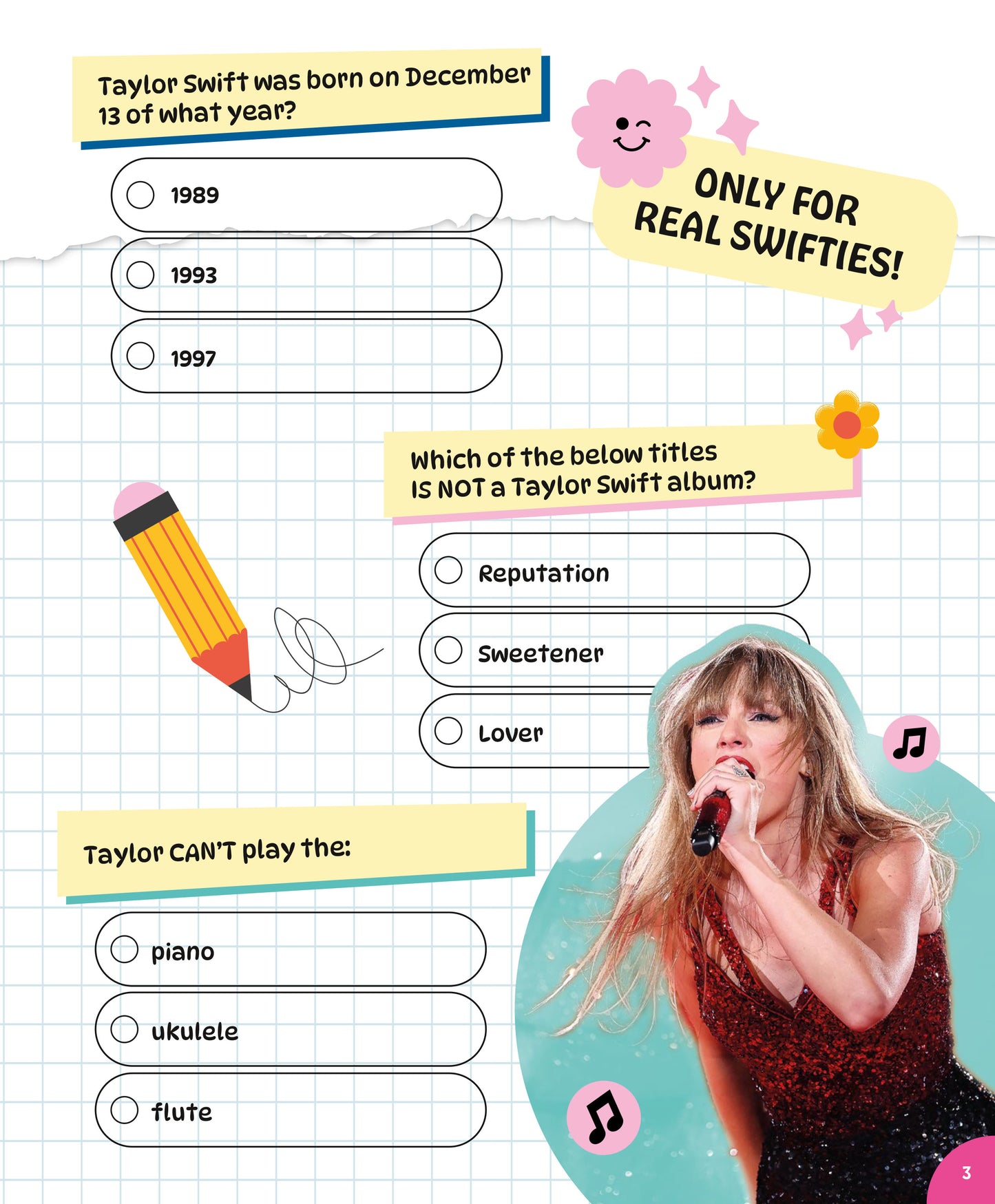 Taylor Swift Colouring and Activity Book