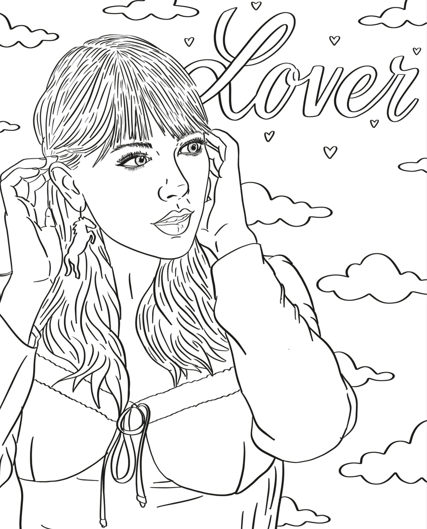 Taylor Swift Colouring and Activity Book