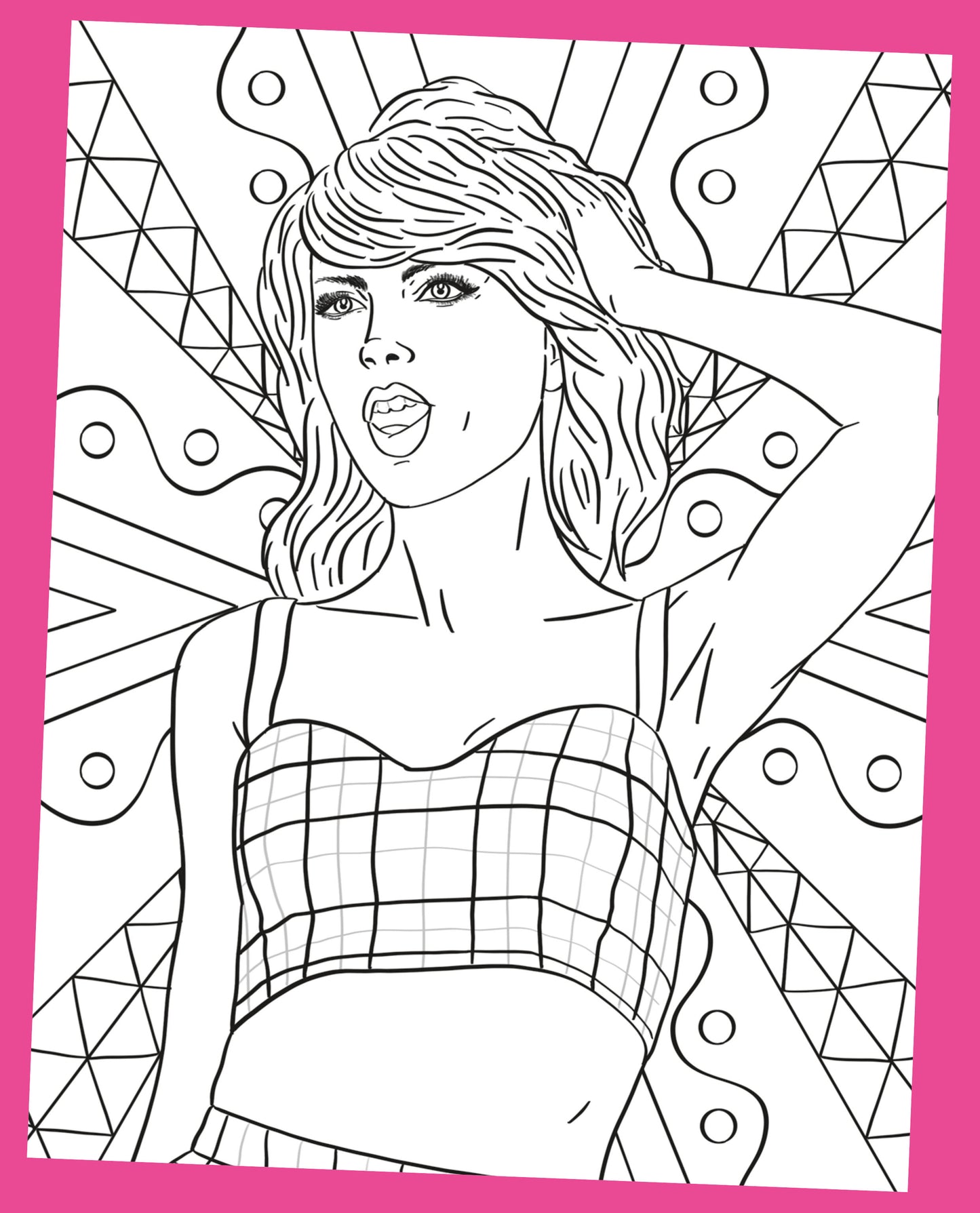 Taylor Swift Colouring and Activity Book